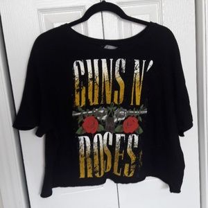 Bravado Guns N Roses Crop Top